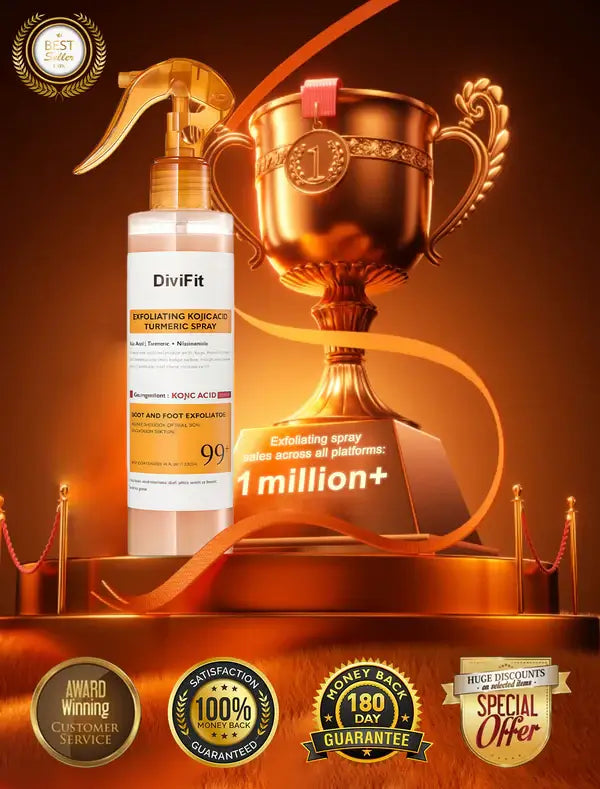 بخاخ ديفي فيت لتقشير الجسم بالكيراتين — السرّ الجديد لبشرة ناعمة، نظيفة وجذابة!