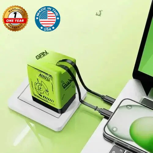 🚀 الشاحن GaN فائق السرعة – قوة غير عادية بحجم صغير