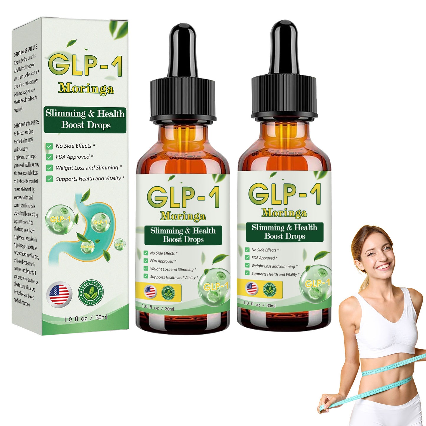 قطرات GLP-1 الذكية… سرّ الشبع الطبيعي وخسارة الوزن بدون تعب!